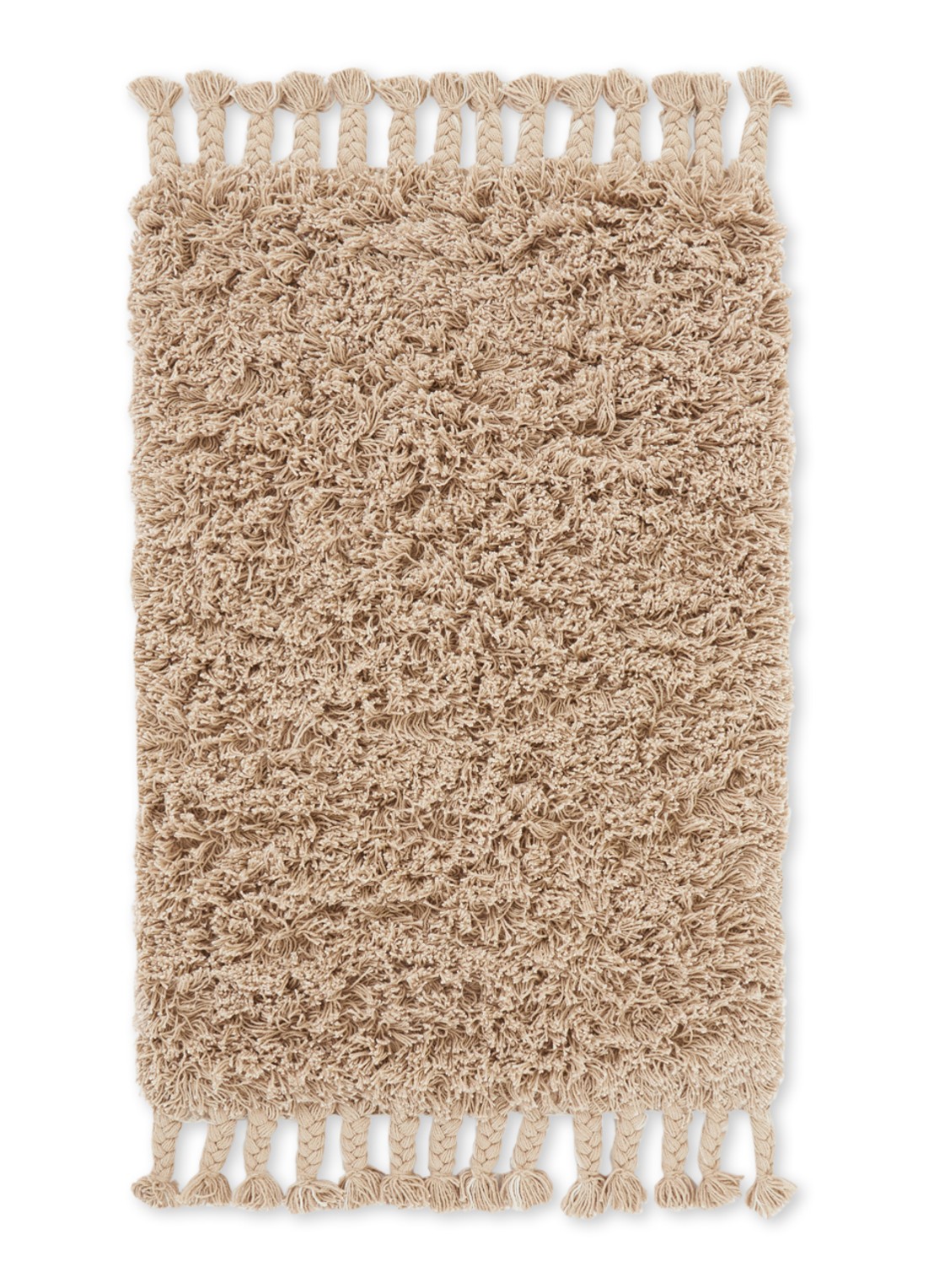 ferm LIVING Ammas vloerkleed 70 x 50 cm - voorkant 2 beige