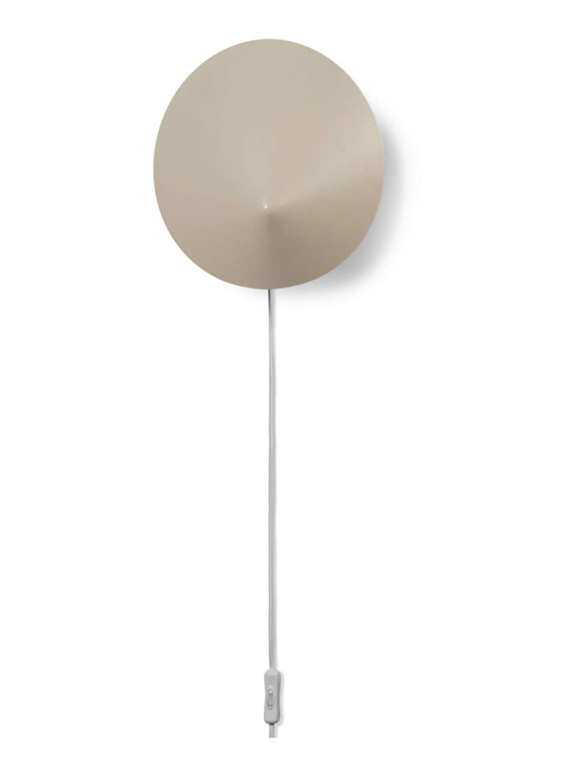 ferm LIVING Arum Wall Sconce wandlamp  - voorkant beige