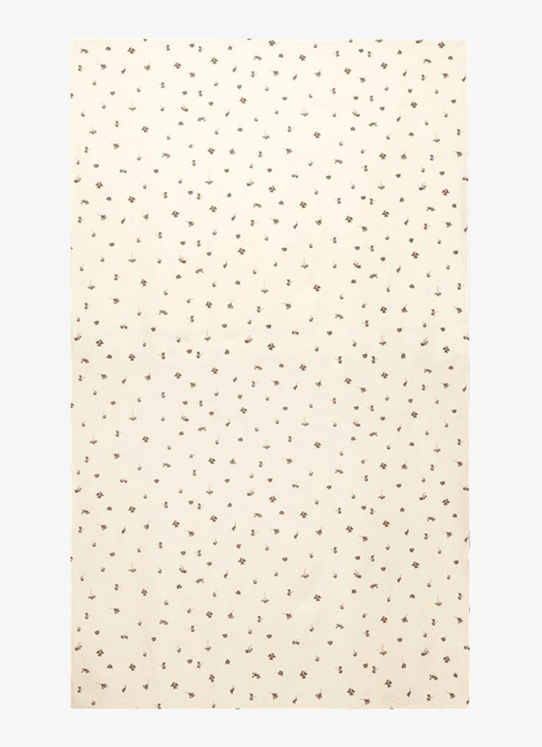ferm LIVING Baies tafelkleed 240 x 150 cm - voorkant chocoladebruin