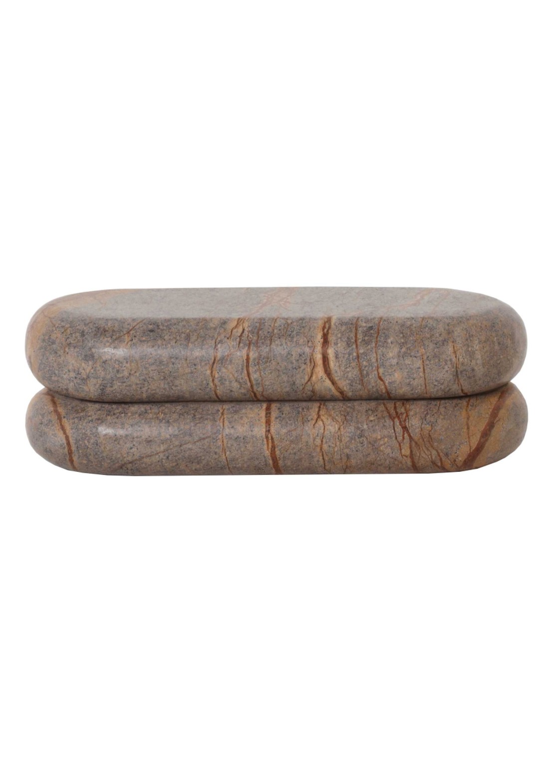 ferm LIVING Bendum opberger - voorkant bruin