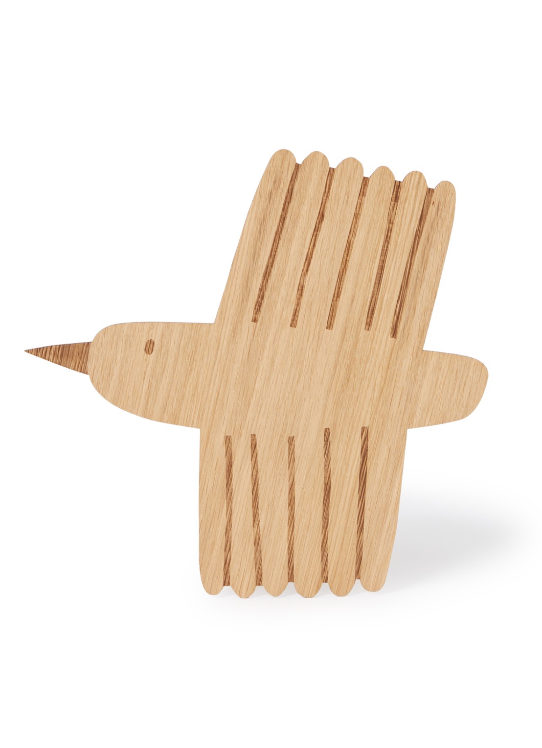 ferm LIVING Bird wandlamp 31 x 7 x 31 cm - voorkant 2 naturel