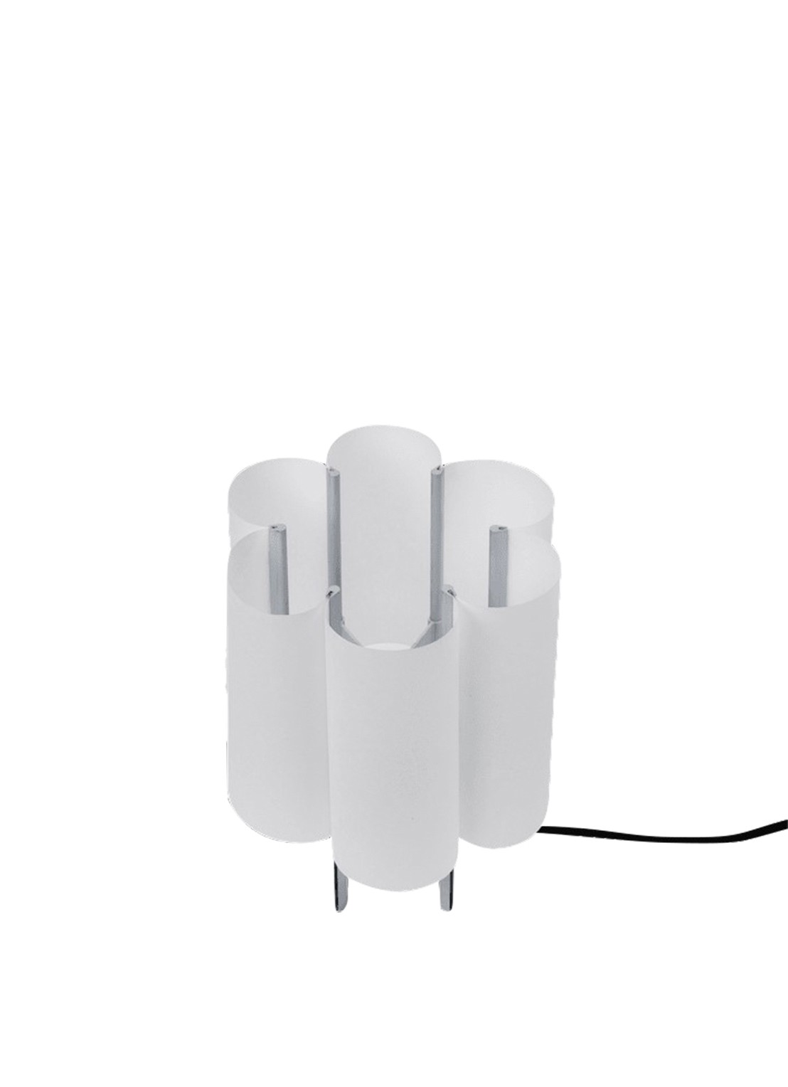ferm LIVING Boe tafellamp 28 cm - voorkant 2 zilver