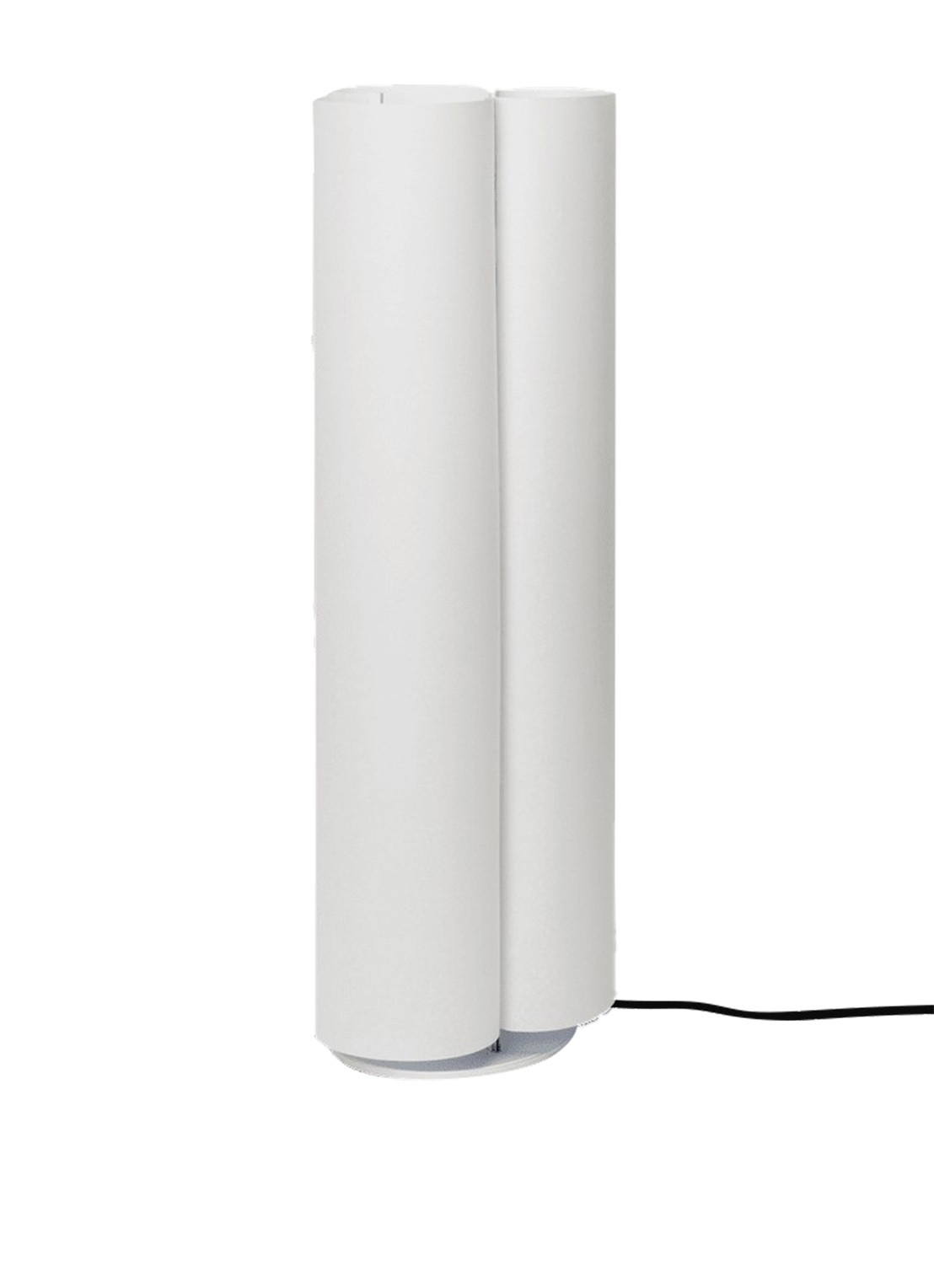 ferm LIVING Boe vloerlamp 80 cm - voorkant zilver