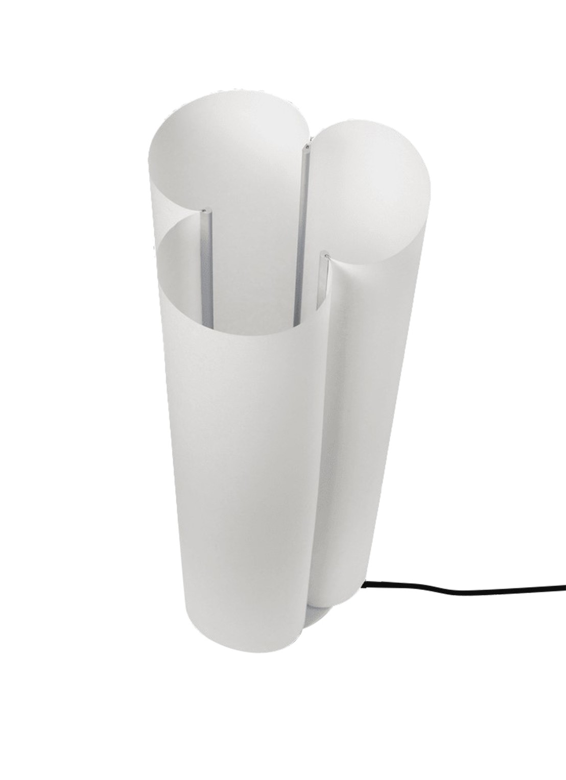 ferm LIVING Boe vloerlamp 80 cm - voorkant 2 zilver
