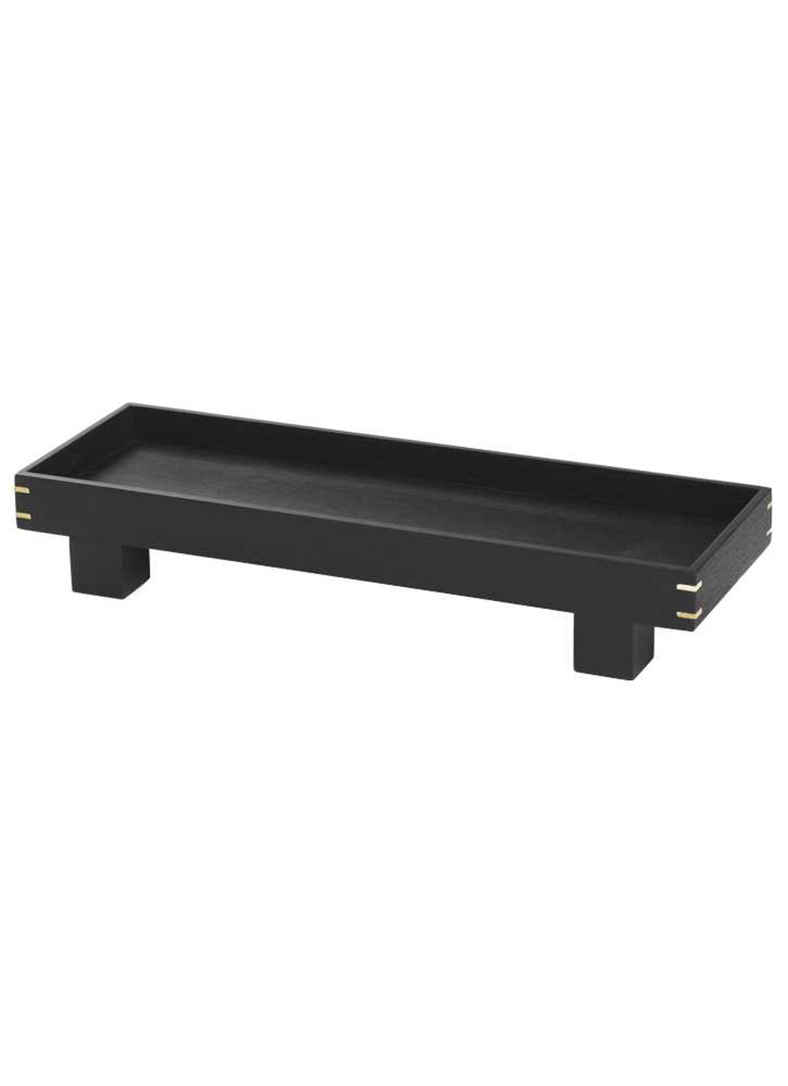ferm LIVING Bon serveerplank - voorkant zwart