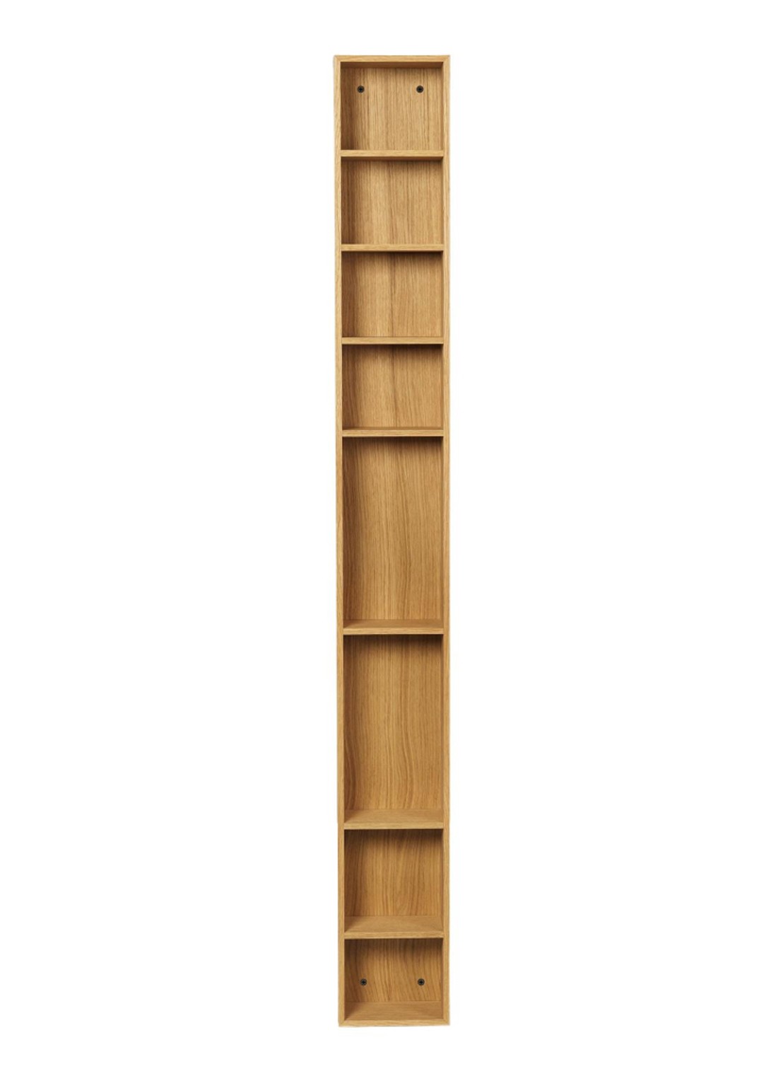 ferm LIVING Bon wandkast 138 x 16 cm - voorkant bruin