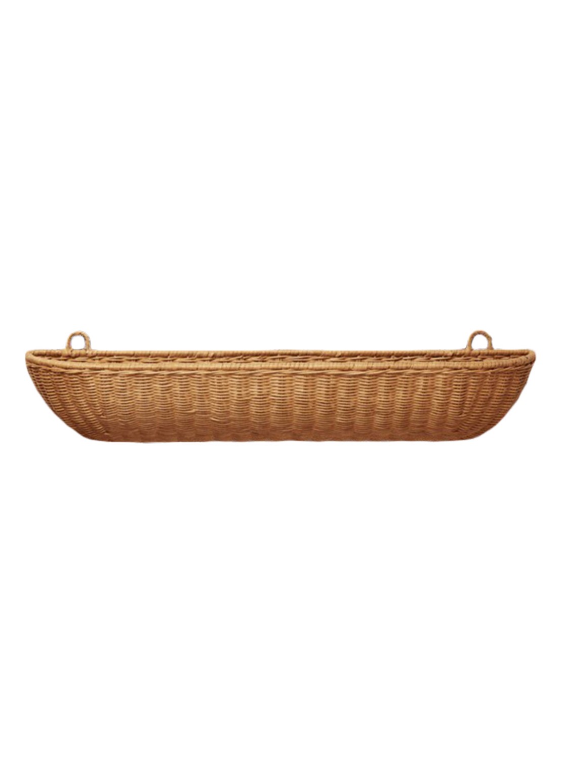 ferm LIVING Braided muurzak 75 x 14 cm - voorkant bruin