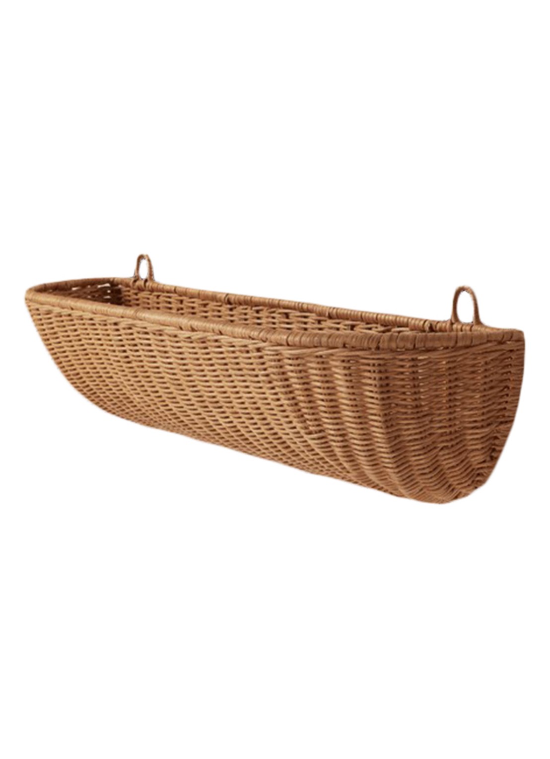 ferm LIVING Braided muurzak 75 x 14 cm - voorkant 2 bruin