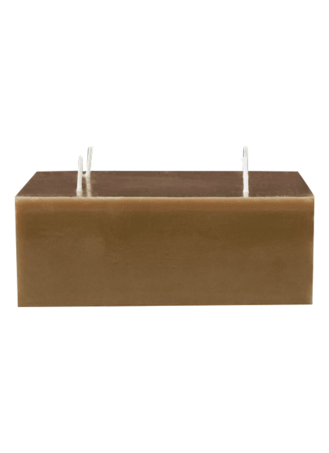 ferm LIVING Burren kaars - voorkant brons