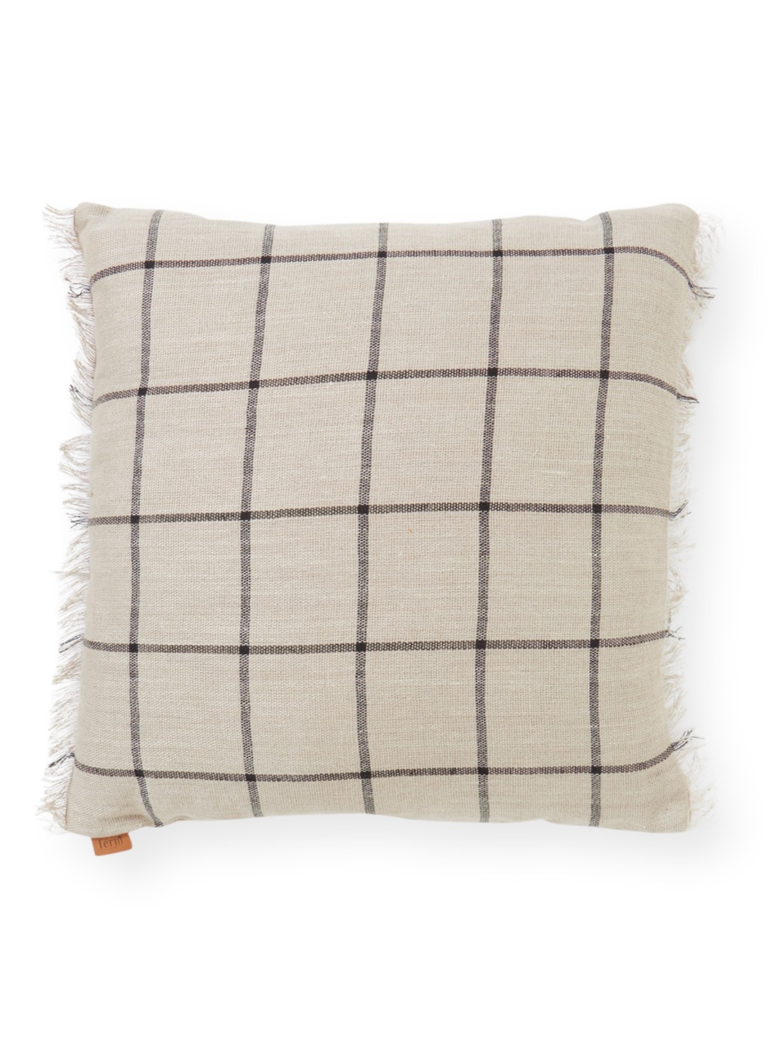 ferm LIVING Calm sierkussen 48 x 48 cm - voorkant 4 camel