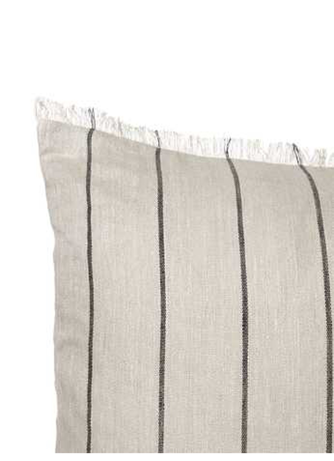 ferm LIVING Calm sierkussen in linnenblend 78 x 78 cm - detail 5 beige