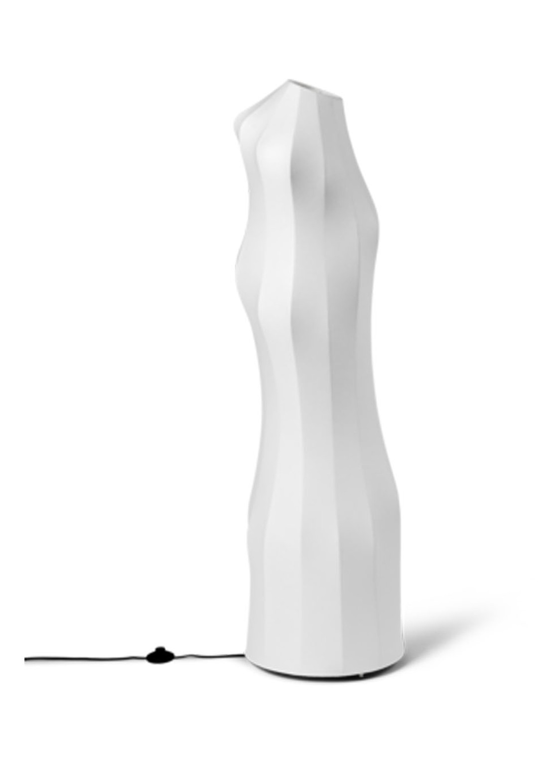 ferm LIVING Dae vloerlamp 140 x 41,3 cm - voorkant 2 wit