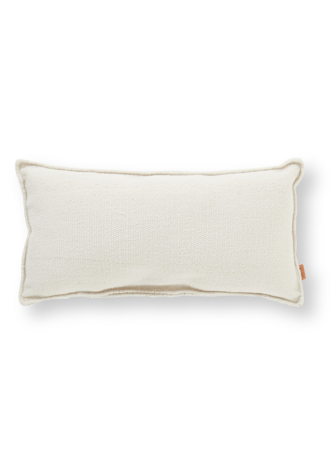 ferm LIVING Desert sierkussen 28 x 53 cm - voorkant gebroken wit