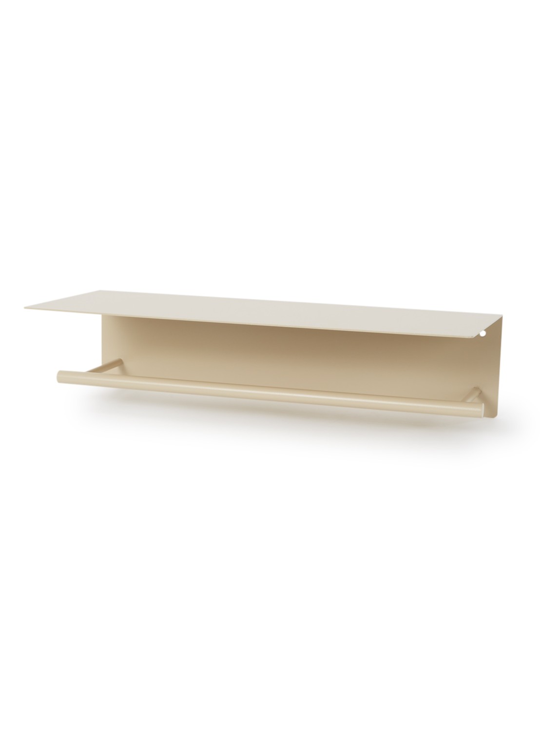 ferm LIVING Dora handdoekrek 50 cm - voorkant vanillegeel