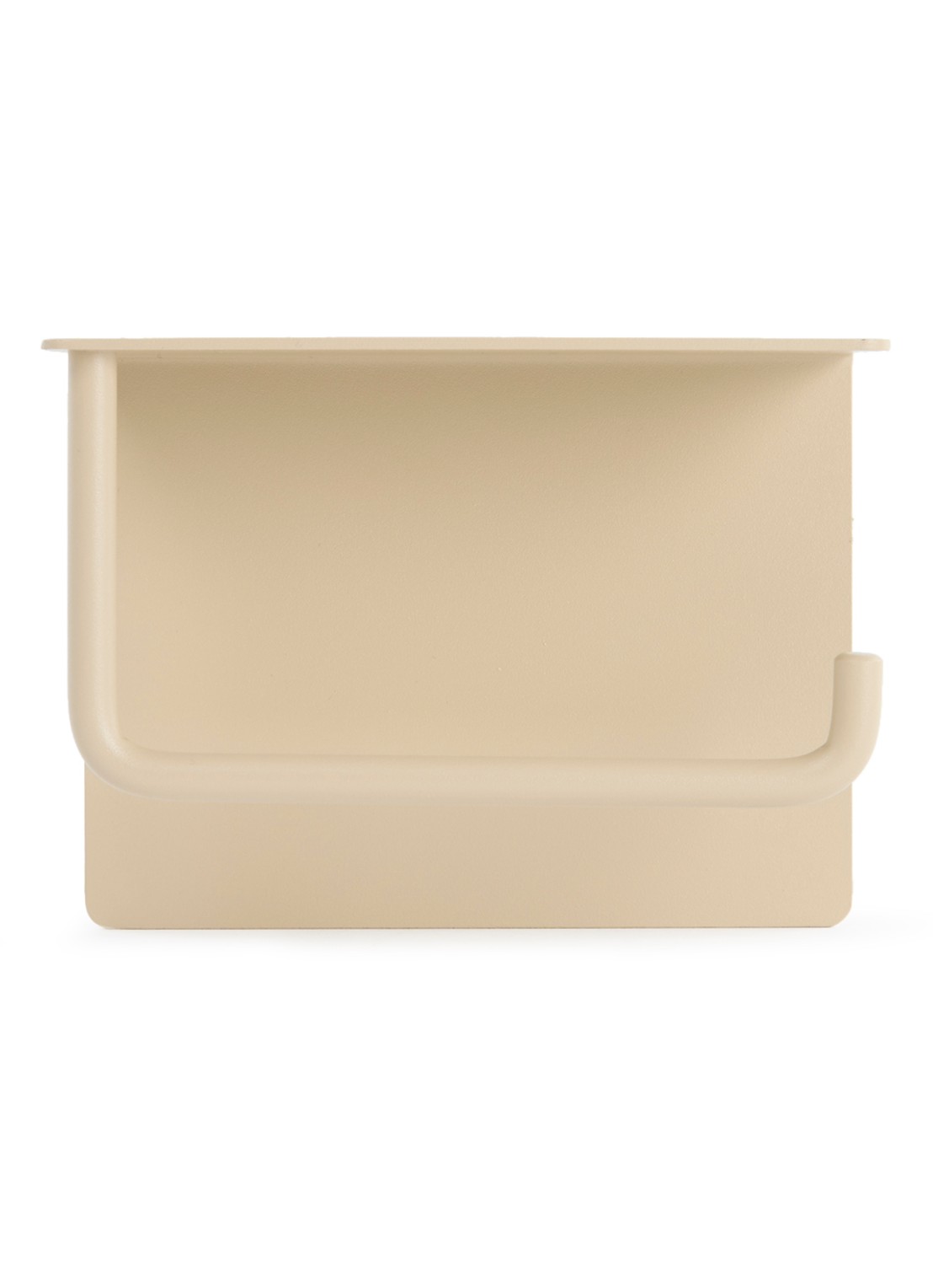 ferm LIVING Dora toiletrolhouder - voorkant vanillegeel