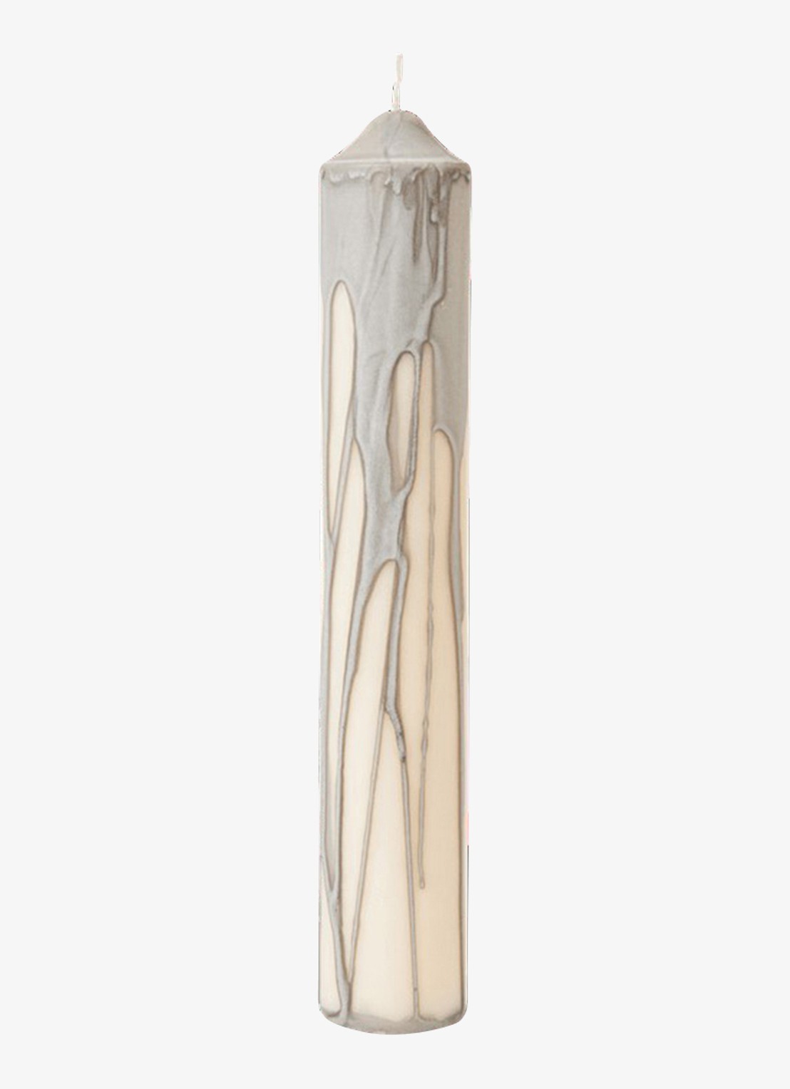 ferm LIVING Dryp Dinnerkaars 30 cm - voorkant grijs
