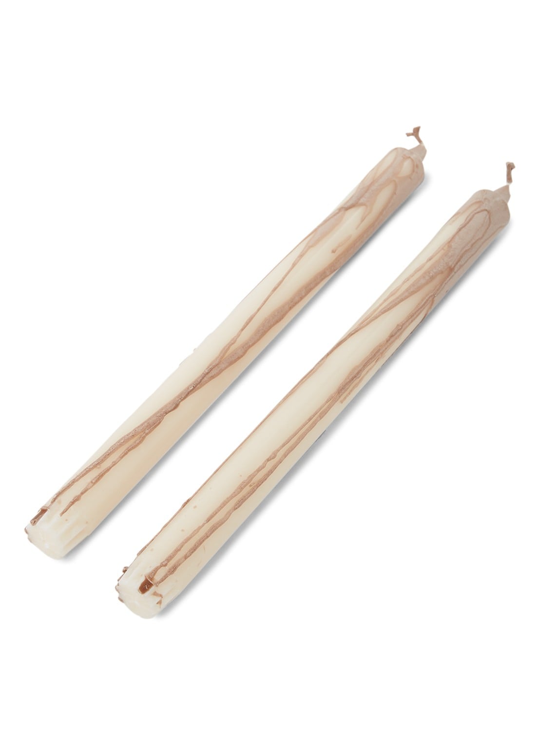 ferm LIVING Dryp kaars set van 2 - voorkant oudroze