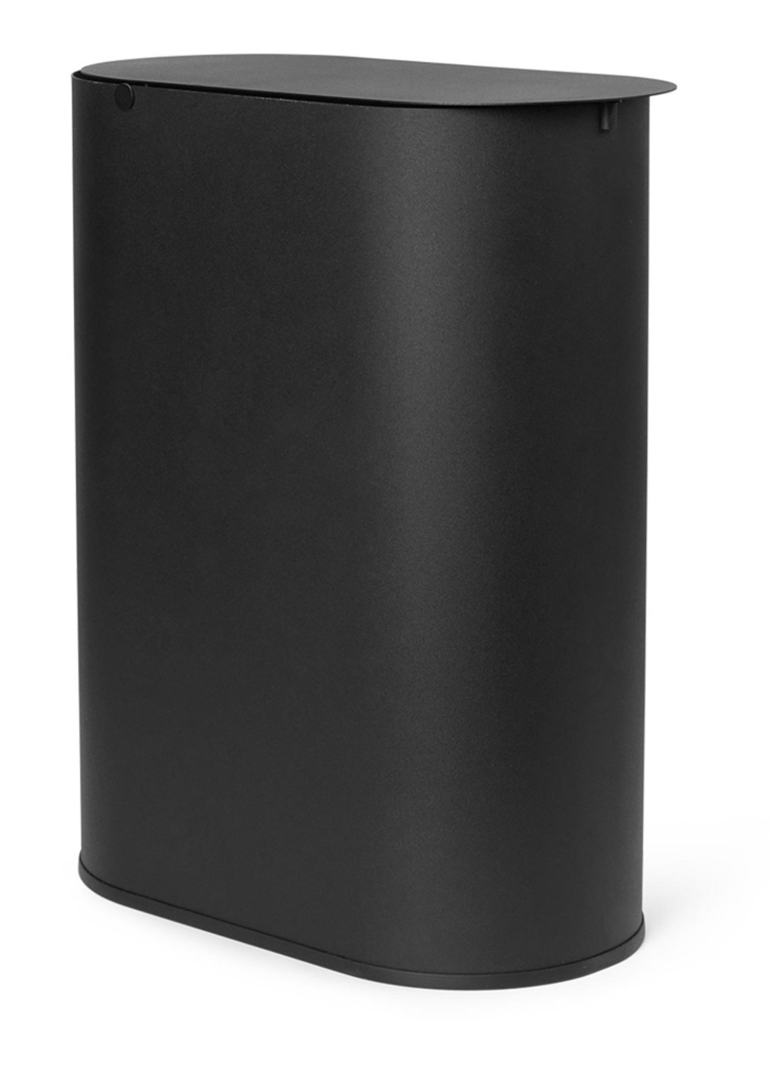 ferm LIVING Enkel Bin prullenbak 19 L - voorkant zwart