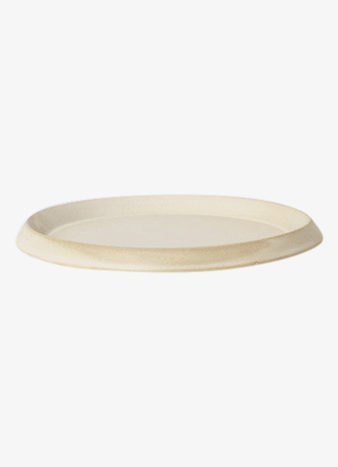 ferm LIVING Erena gebaksbordje ø22 cm - voorkant beige