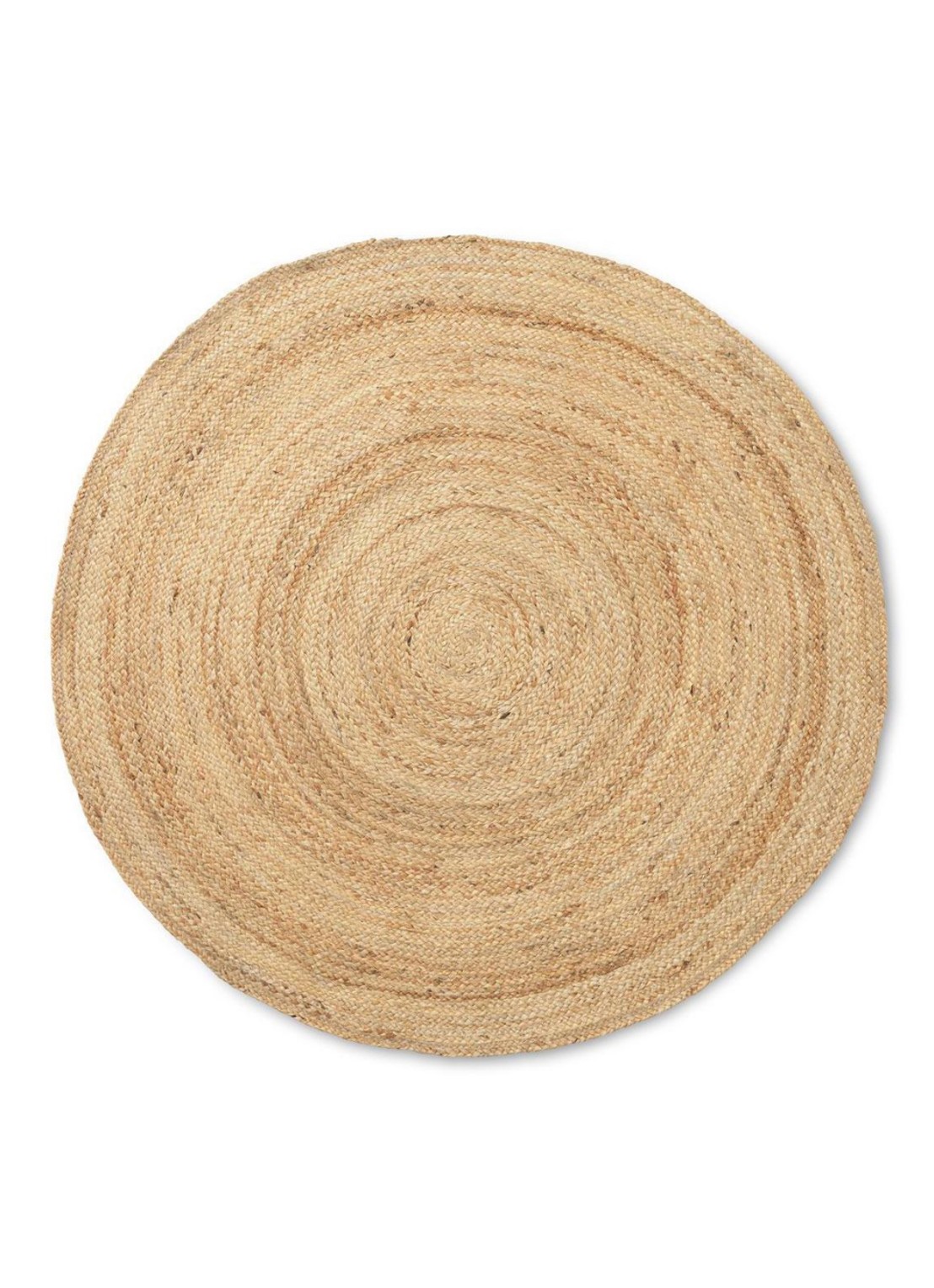 ferm LIVING Eternal vloerkleed Ø120 cm - voorkant beige