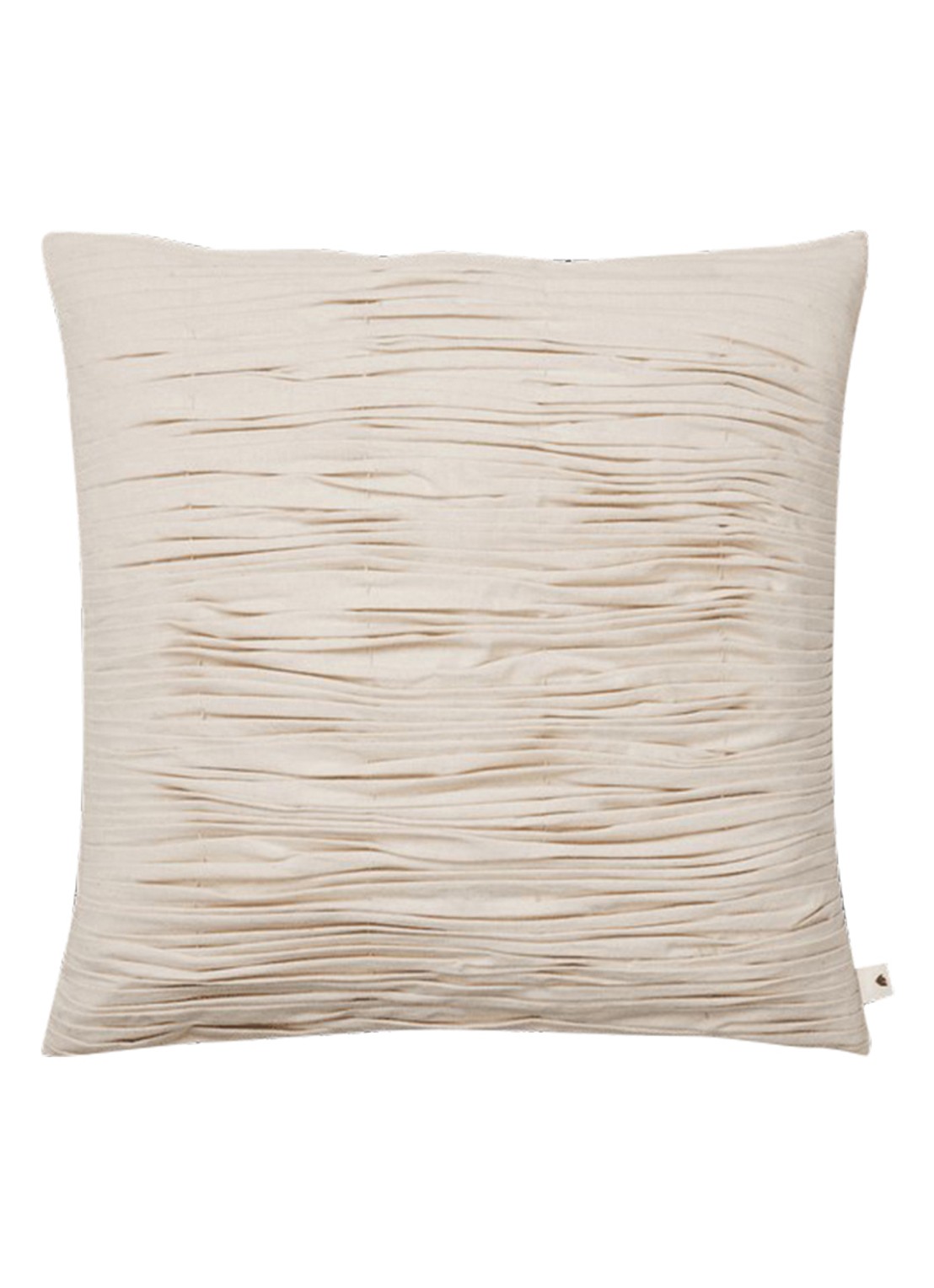 ferm LIVING Falda sierkussen 50 cm - voorkant beige