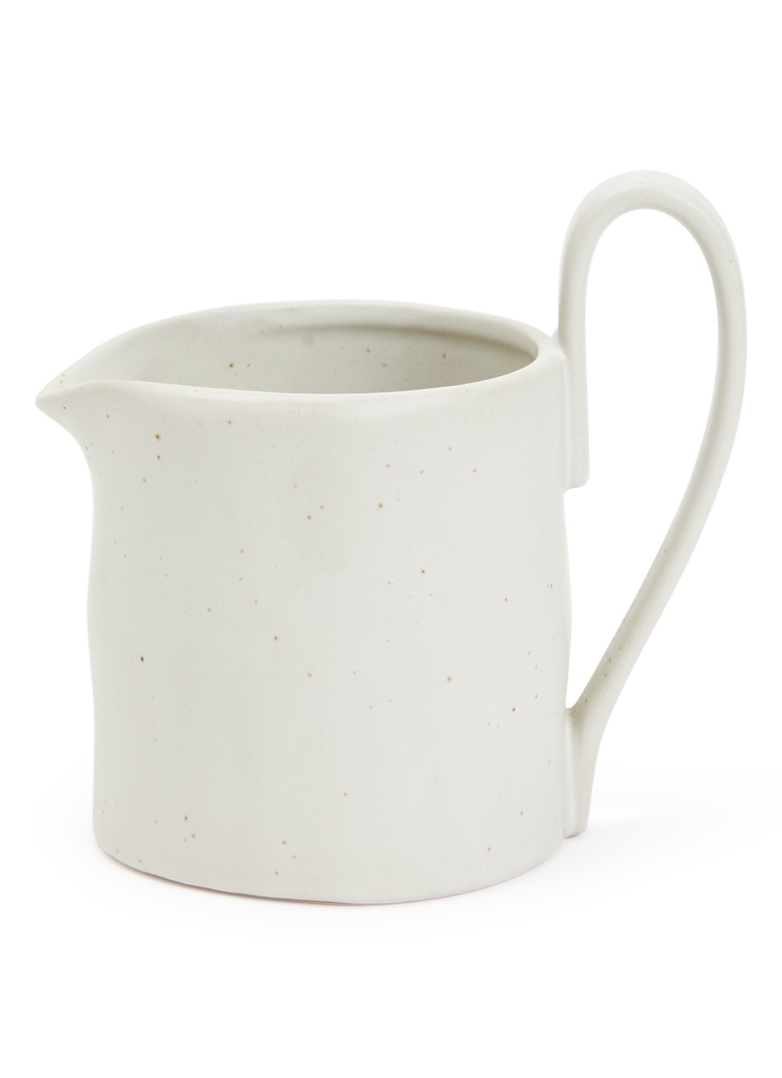ferm LIVING Flow melkkan 30 cl - voorkant gebroken wit