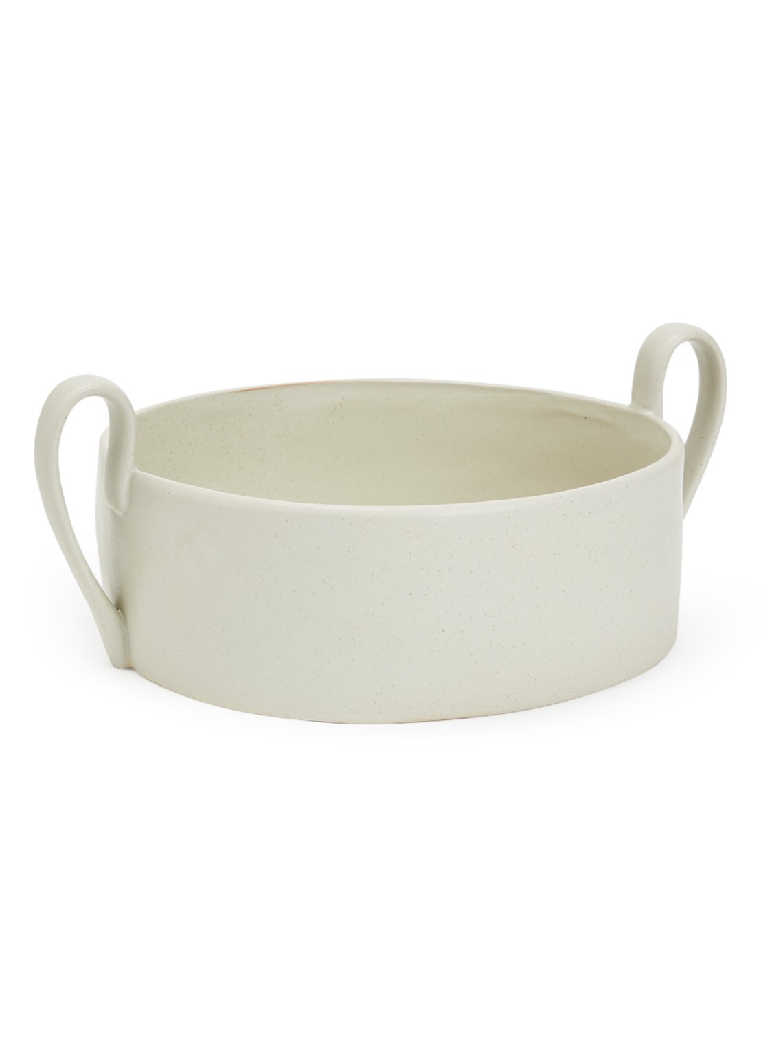 ferm LIVING Flow schaal 32,5 x 25 cm - voorkant wit