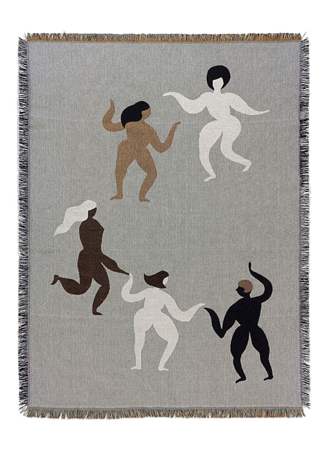 ferm LIVING Free Tapestry wandkleed 170 x 120 cm - voorkant 2 multicolor