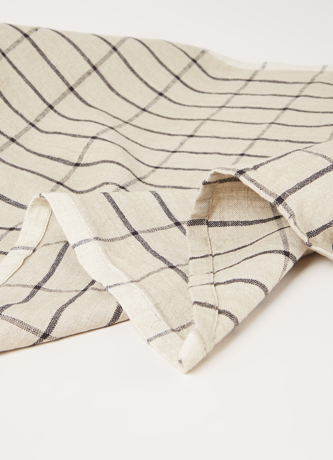 ferm LIVING Hale theedoek 50 x 70 cm - detail 3 beige