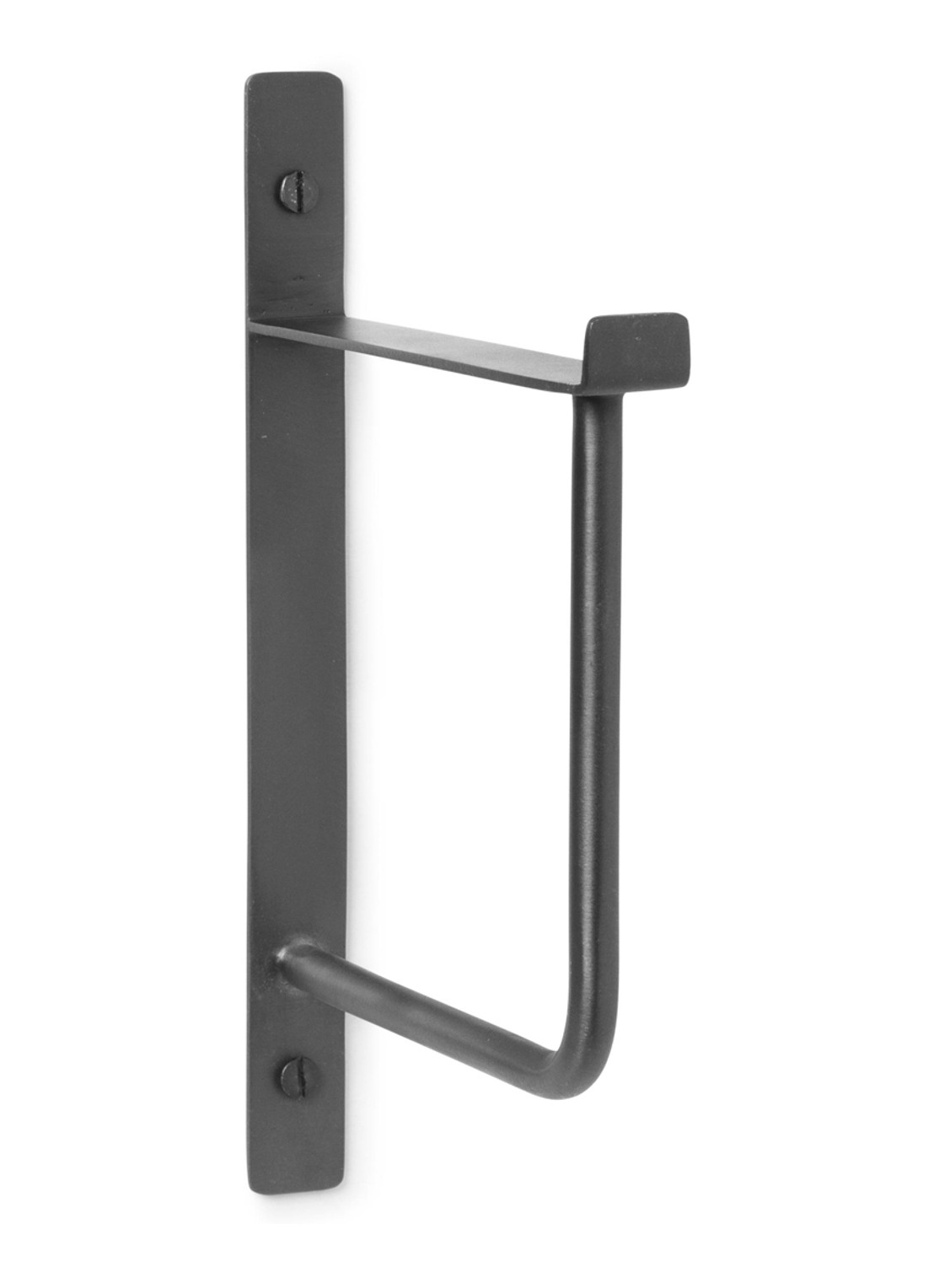 ferm LIVING Hang Rack wandkapstok - voorkant zwart