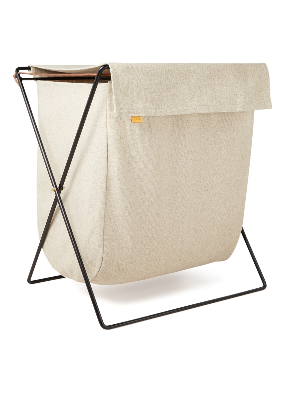 ferm LIVING Herman wasmand 65 cm - voorkant 3 beige