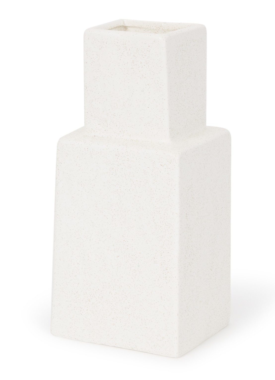 ferm LIVING Kao vaas 29 cm - voorkant gebroken wit