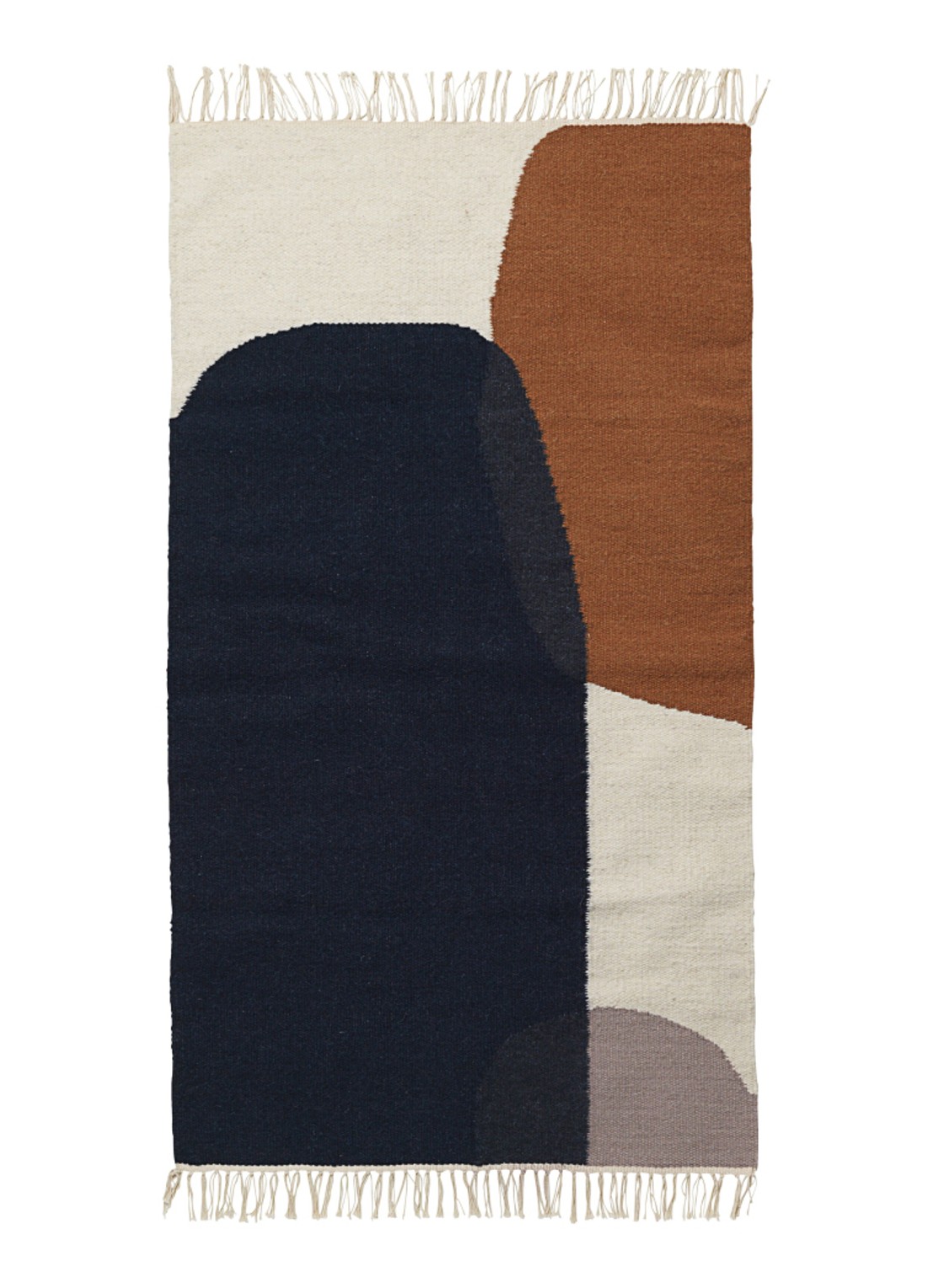 ferm LIVING Kelim vloerkleed small 140 x 80 cm - voorkant multicolor