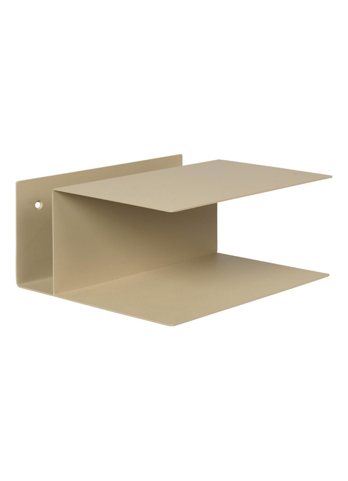 ferm LIVING Lager nachtkastje  - voorkant beige