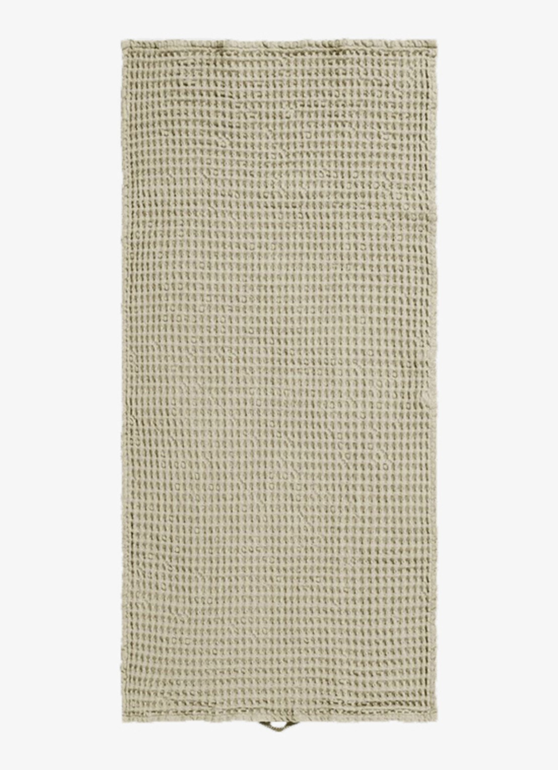 ferm LIVING lceledon badhanddoek 50 x 100 cm - voorkant lichtgroen
