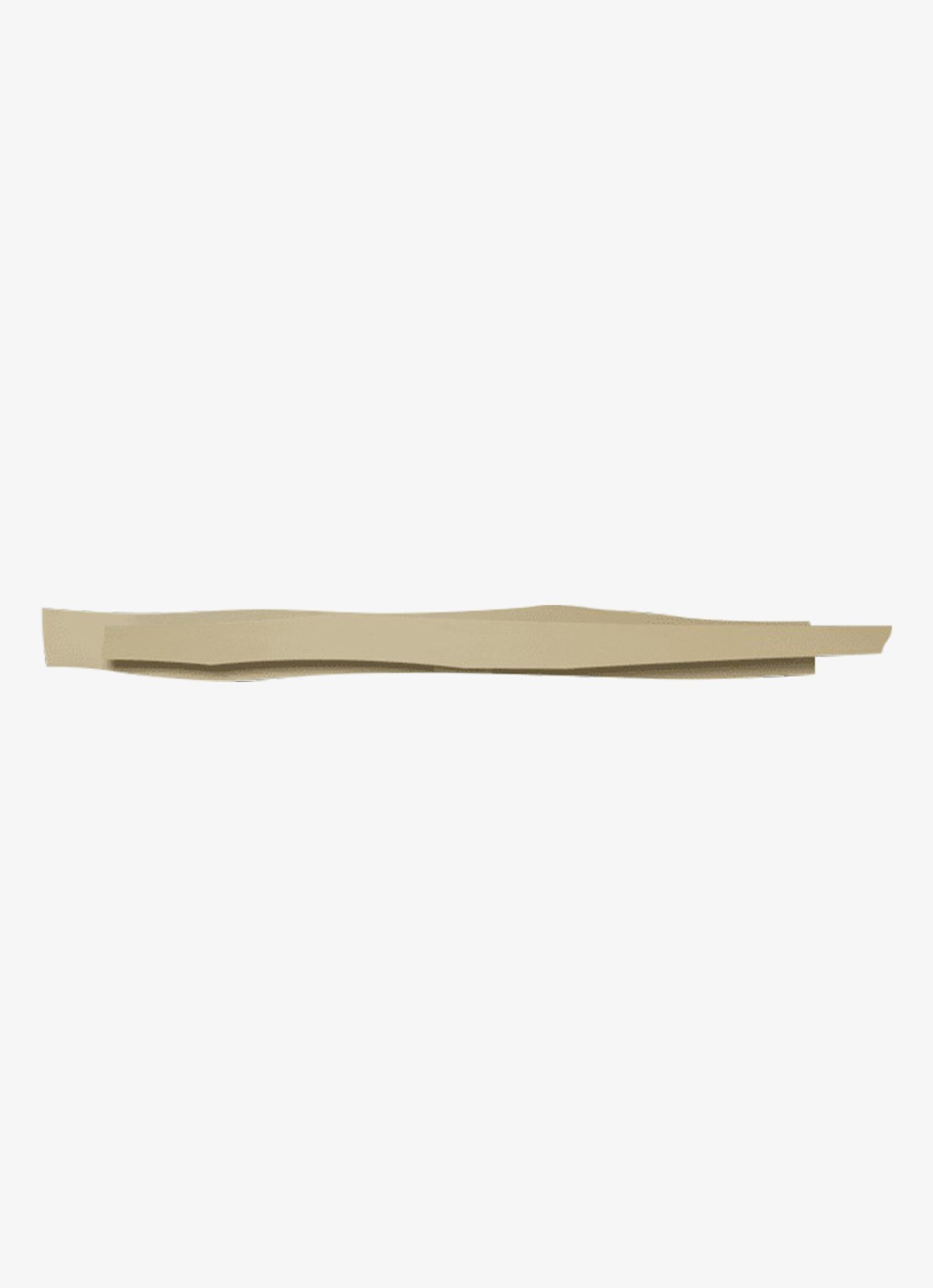ferm LIVING Leta wandplank 12 x 120 cm - voorkant beige