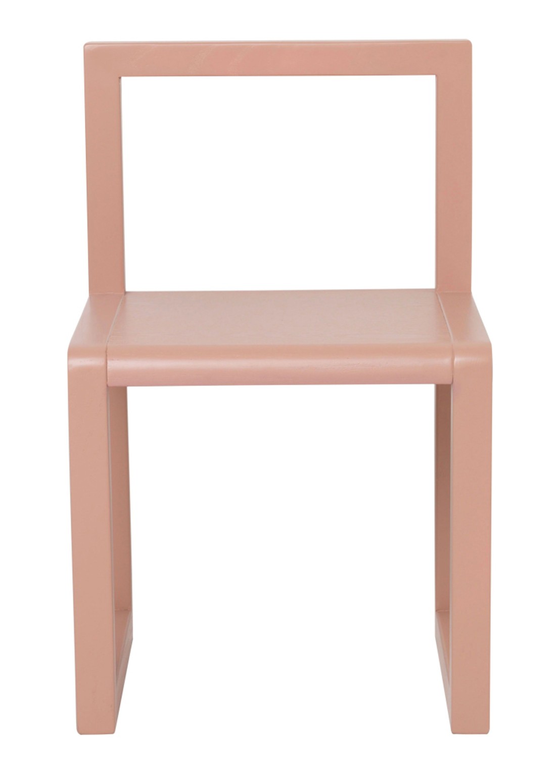 ferm LIVING Little Architect kinderstoel  - voorkant roze