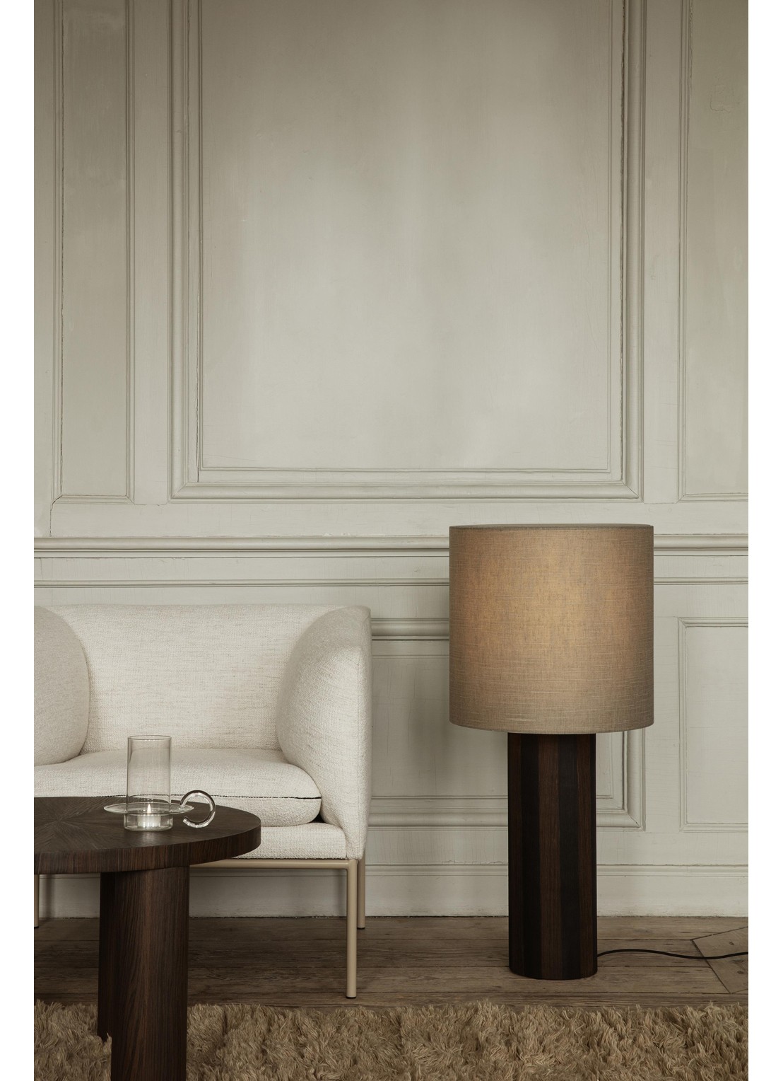 ferm LIVING Luce waxinelichthouder - voorkant 2 transparant