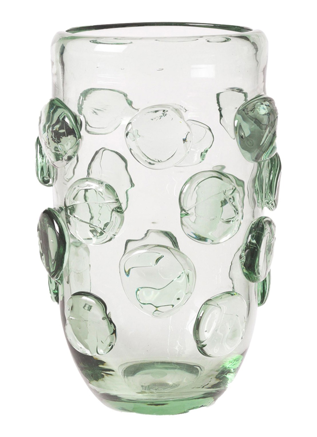 ferm LIVING Lump siervaas 17 cm - voorkant groen