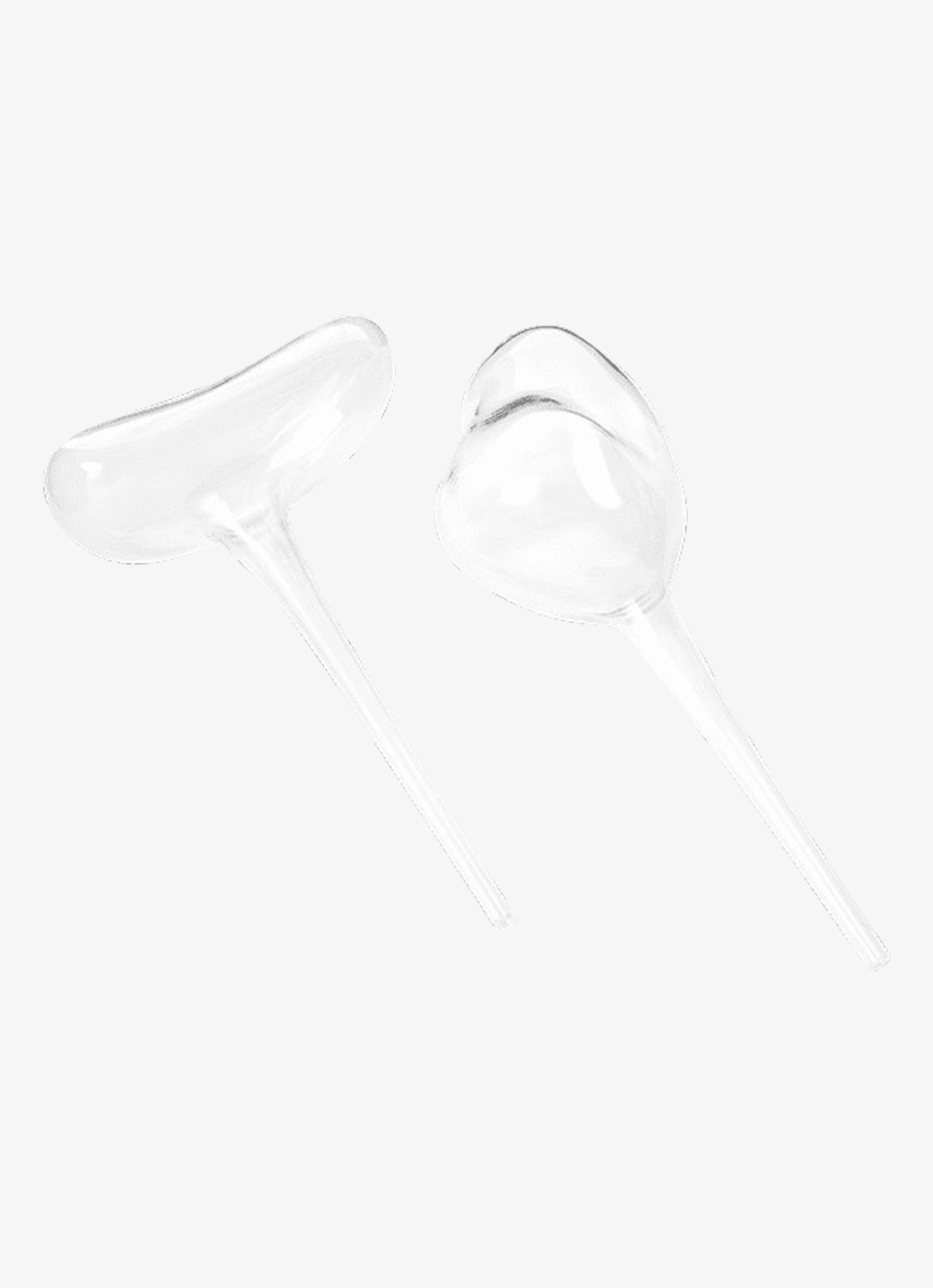 ferm LIVING Mercury waterbollen set van 2 - voorkant transparant
