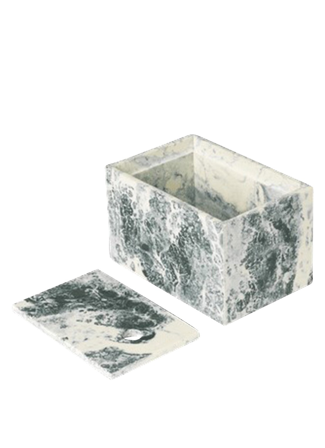 ferm LIVING Mist Box opbergdoos 10 x 15 cm - detail grijs