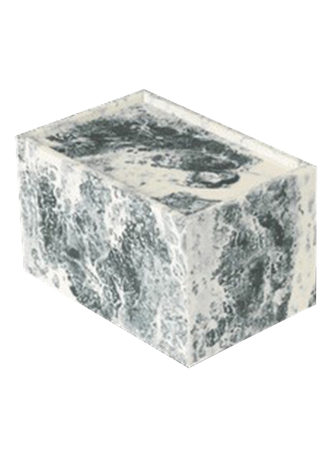 ferm LIVING Mist Box opbergdoos 10 x 15 cm - voorkant 2 grijs