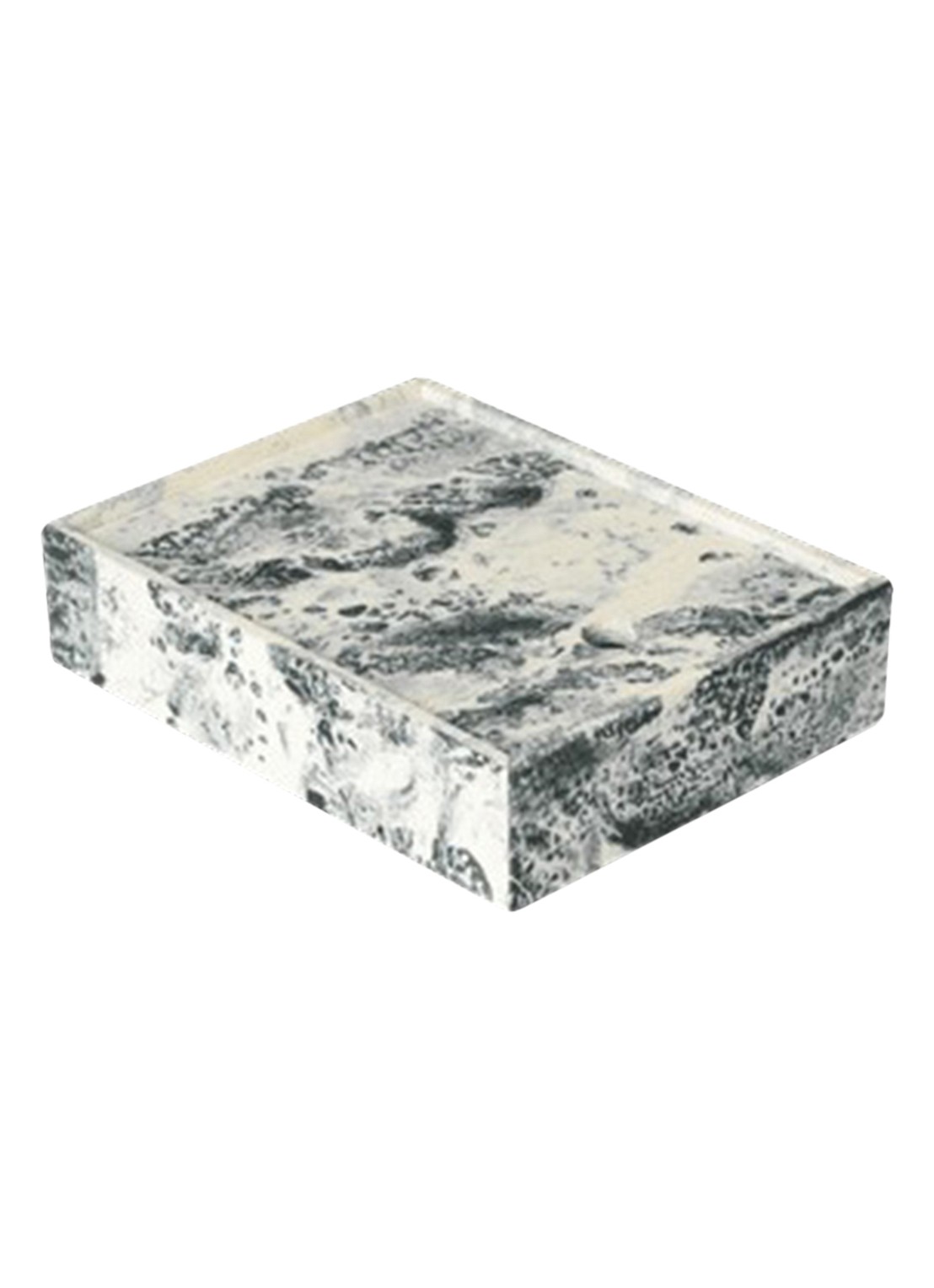 ferm LIVING Mist Box opbergdoos 10 x 20 cm - voorkant grijs