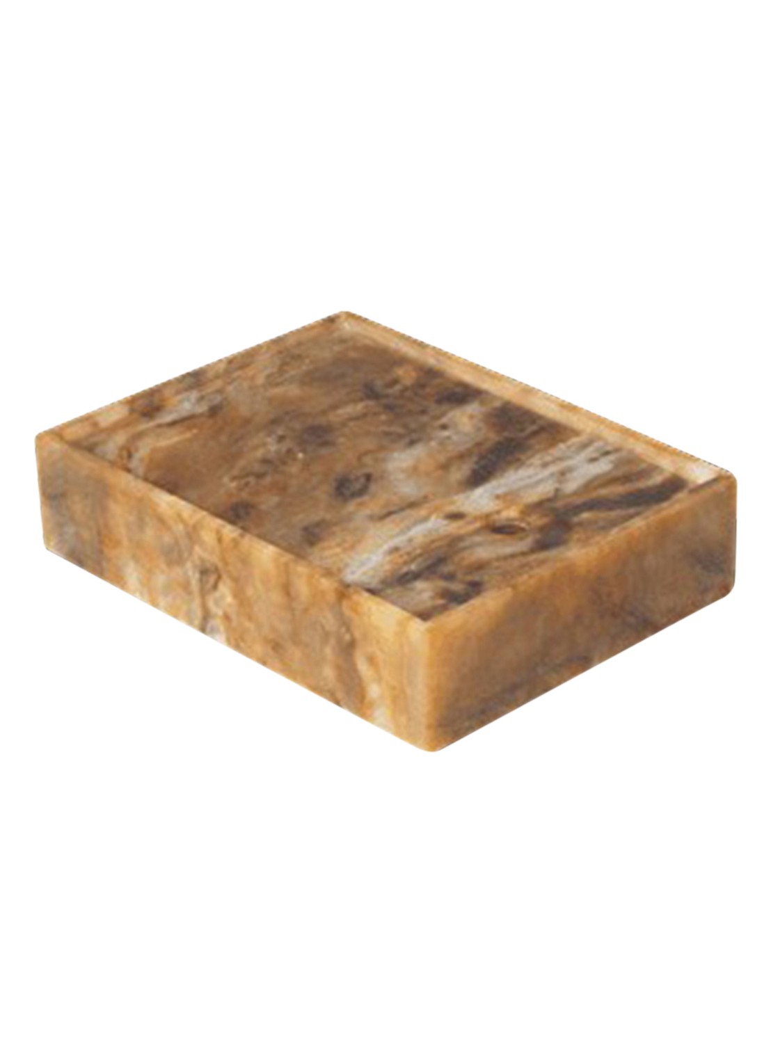ferm LIVING Mist Box opbergdoos 10 x 20 cm - voorkant lichtbruin