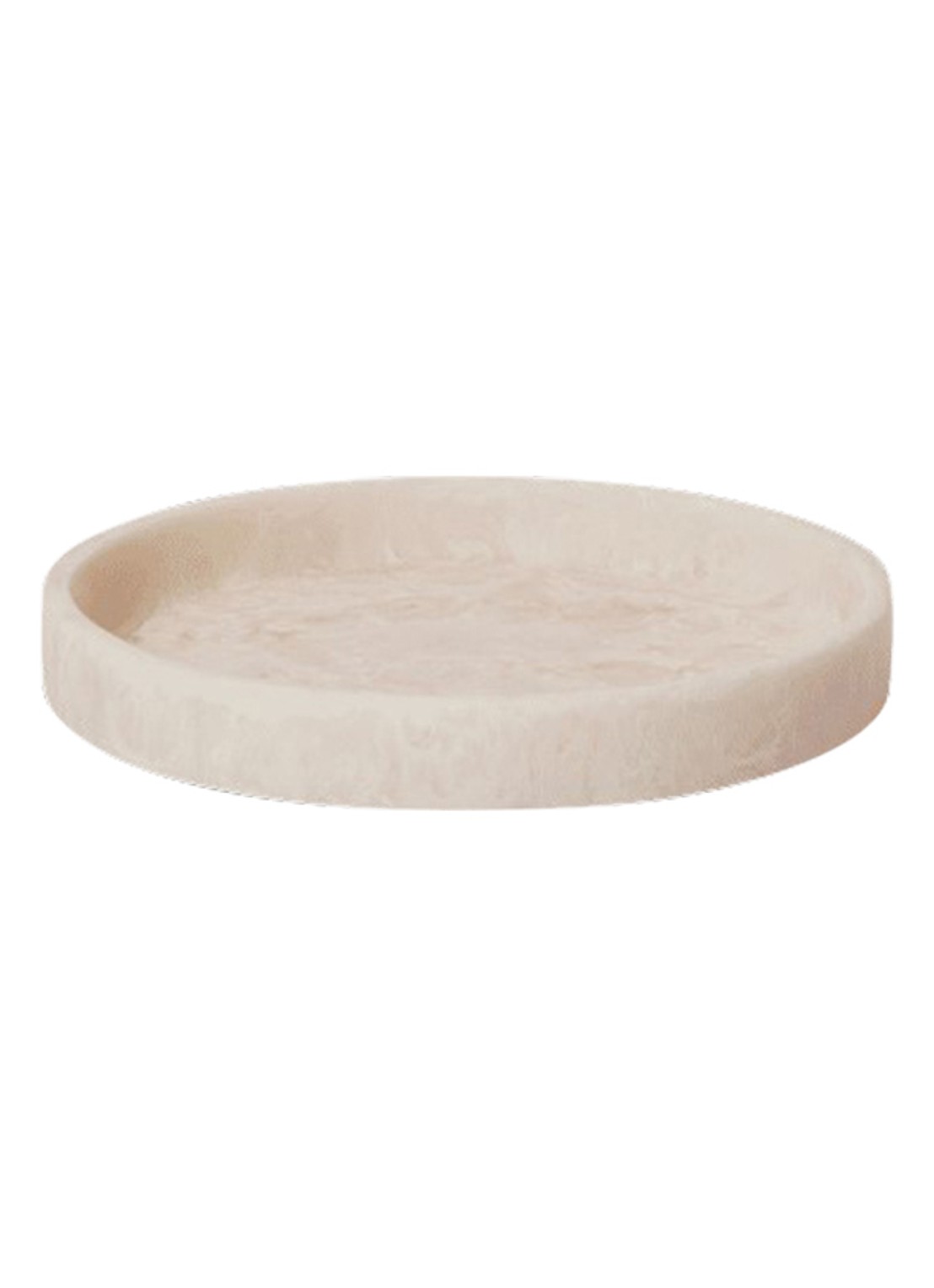 ferm LIVING Mist dienblad Ø20 cm - voorkant wit
