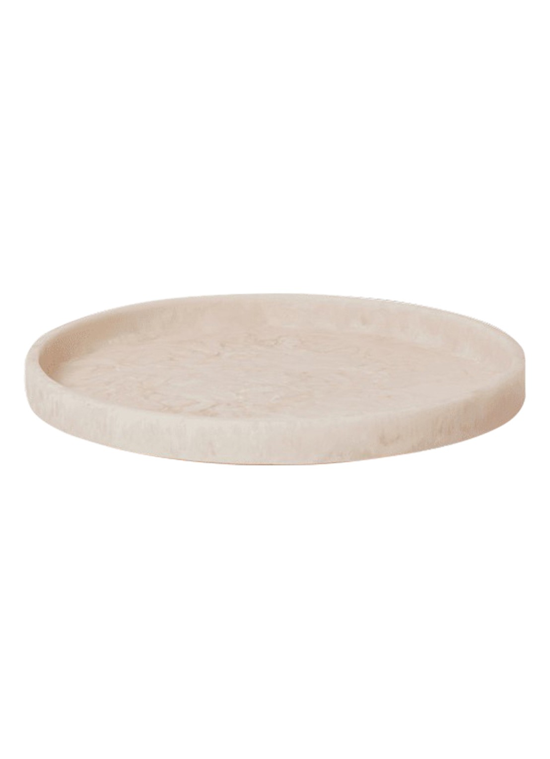 ferm LIVING Mist dienblad Ø30 cm - voorkant wit