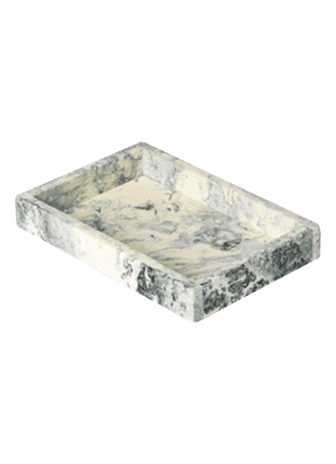 ferm LIVING Mist Tray dienblad 10 x 15 cm - voorkant wit