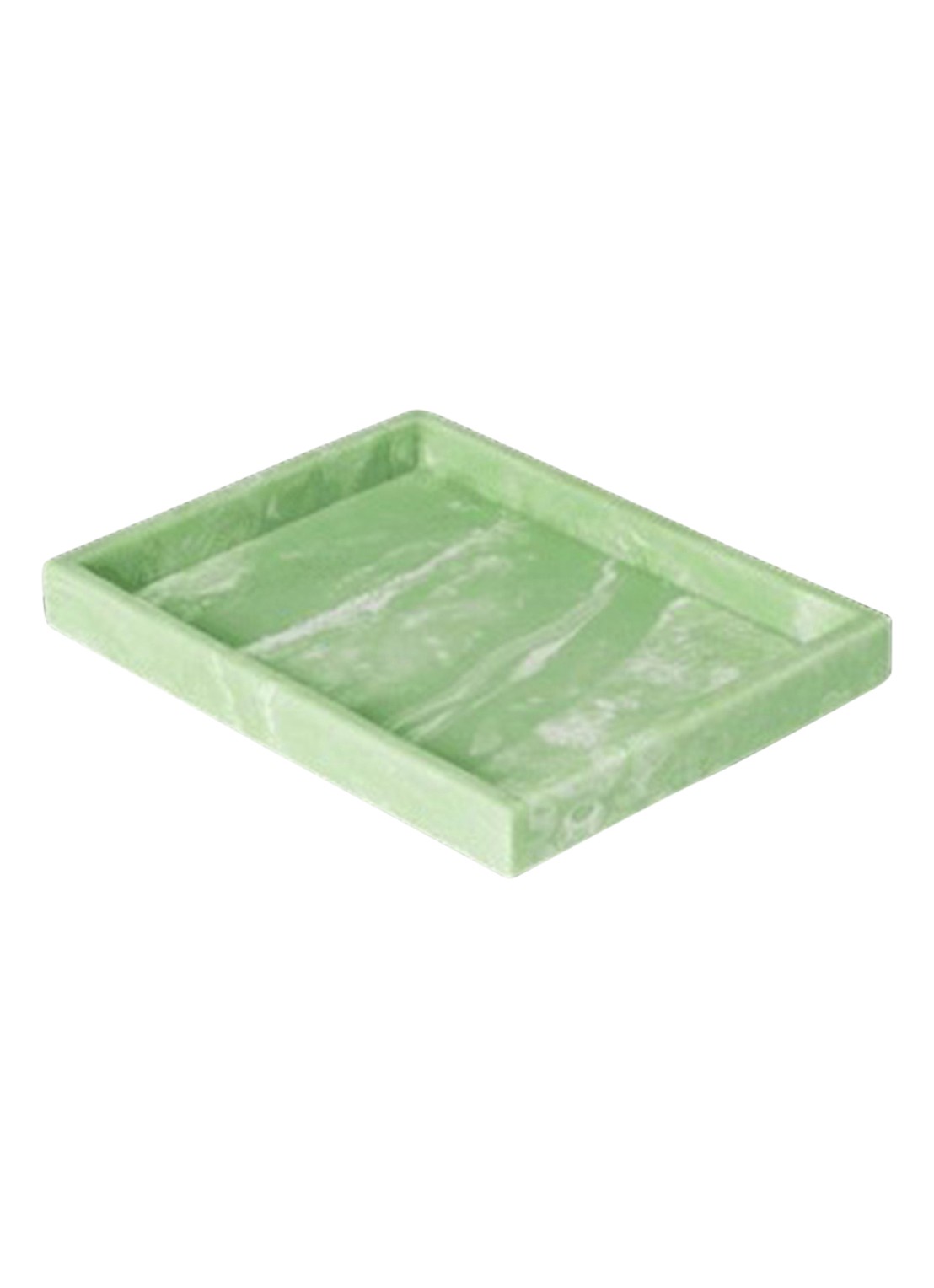 ferm LIVING Mist Tray dienblad 15 x 20 cm - voorkant mint