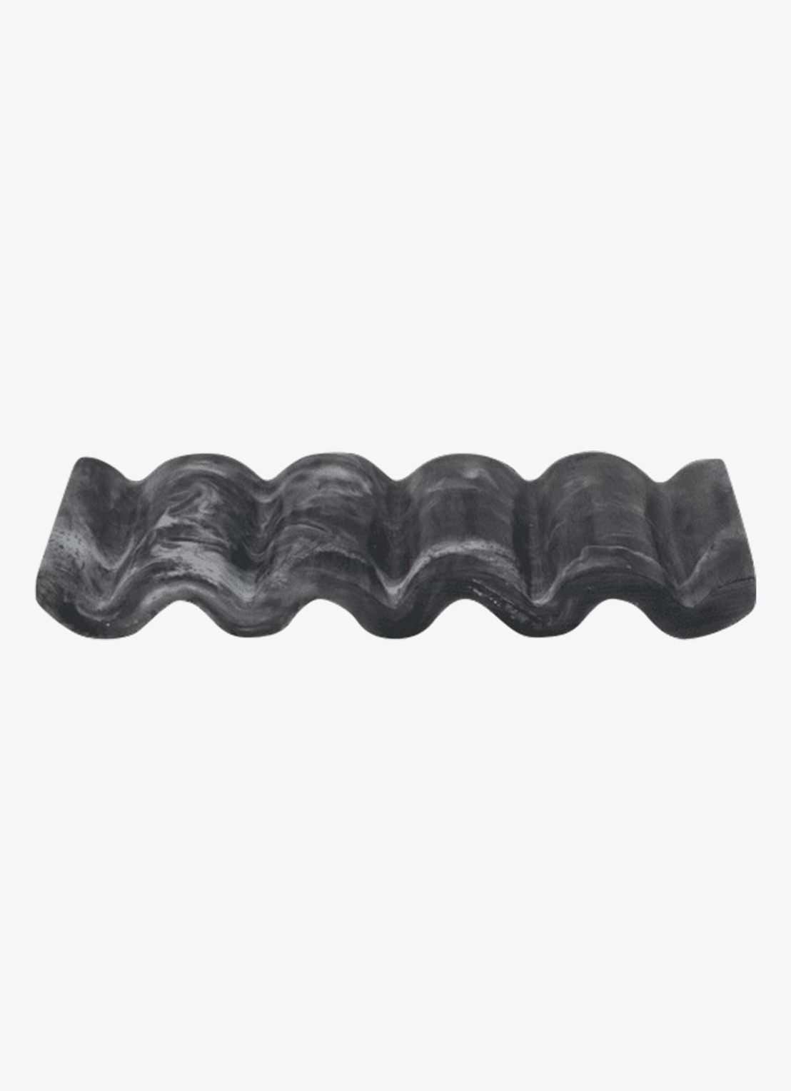 ferm LIVING Mist zeepbakje 9 x 14 cm - voorkant antraciet
