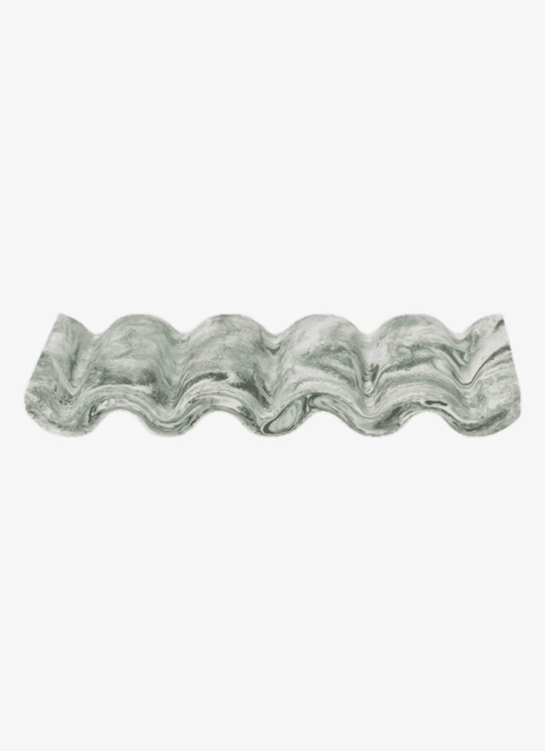 ferm LIVING Mist zeepbakje 9 x 14 cm - voorkant grijs